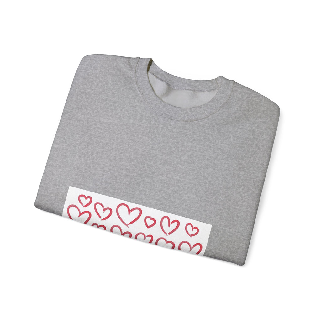 Pink Heart Love Sweatshirt
