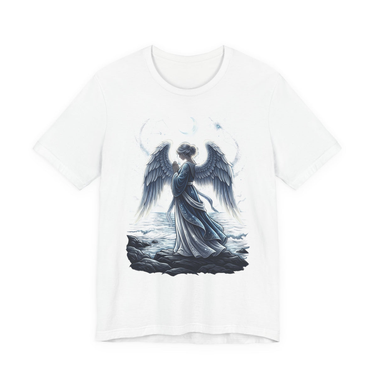 Angel Wings T-Shirt — Serene Guardian Graphic Tee