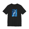 Blue Muse Art Tee — LUCARTstudios Woman in Hat Graphic T-Shirt