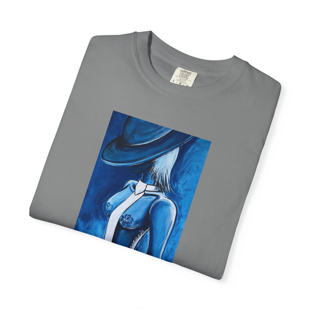 Artistic Blue Muse T-Shirt — LUCARTstudios Graphic Tee