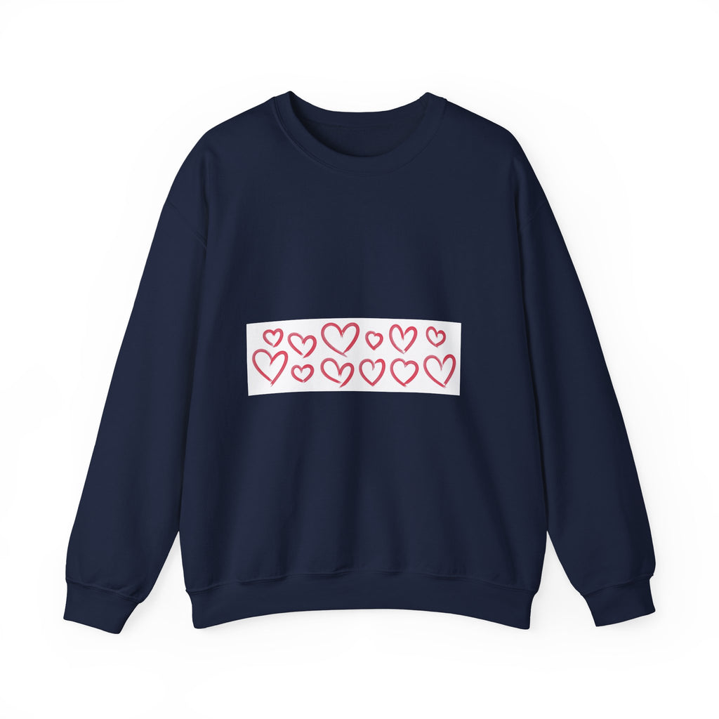 Pink Heart Love Sweatshirt