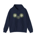 Skull & Wings Hoodie – Botanical Dollar Skull Graphic Sweatshirt