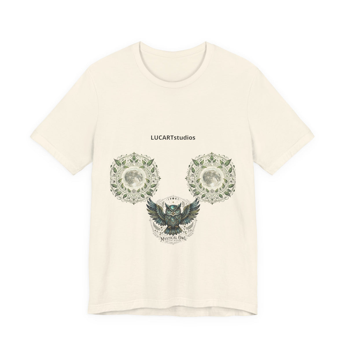 Eagle Crest Tee — LUCAARTstudios Floral Moon Graphic T-Shirt
