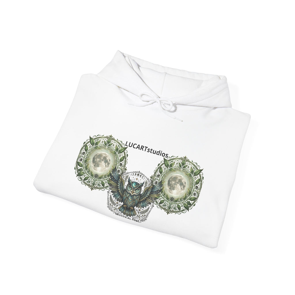 Skull & Wings Hoodie – Botanical Dollar Skull Graphic Sweatshirt