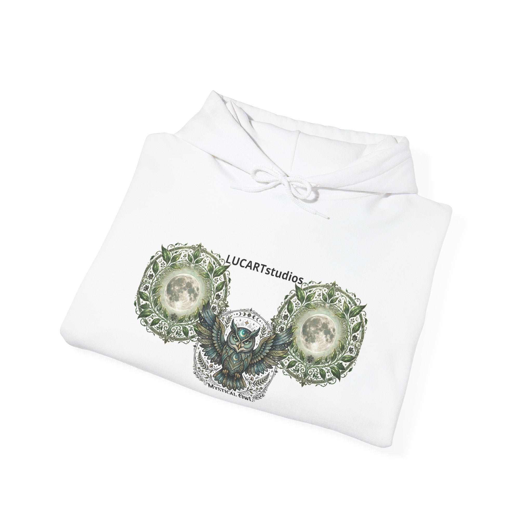 Skull & Wings Hoodie – Botanical Dollar Skull Graphic Sweatshirt
