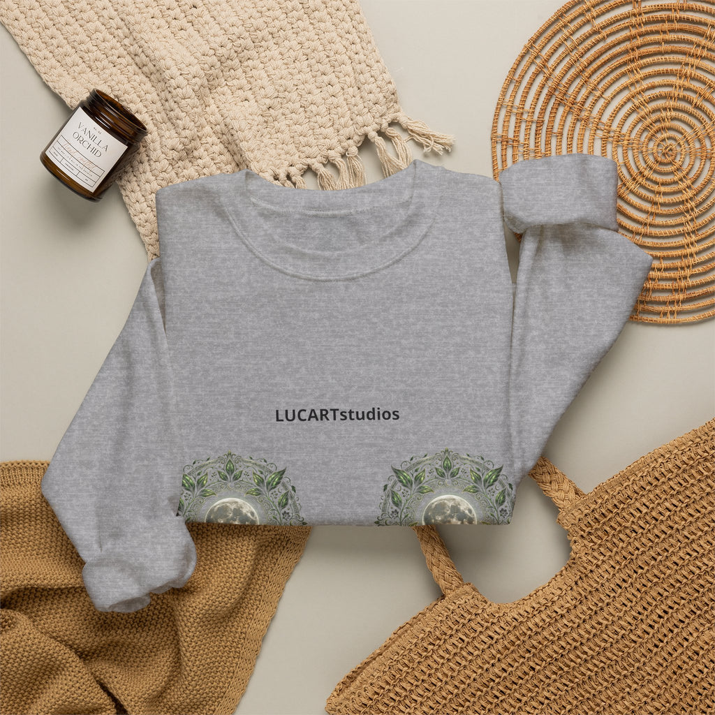 Mystic Owl Medallion Crewneck Sweatshirt