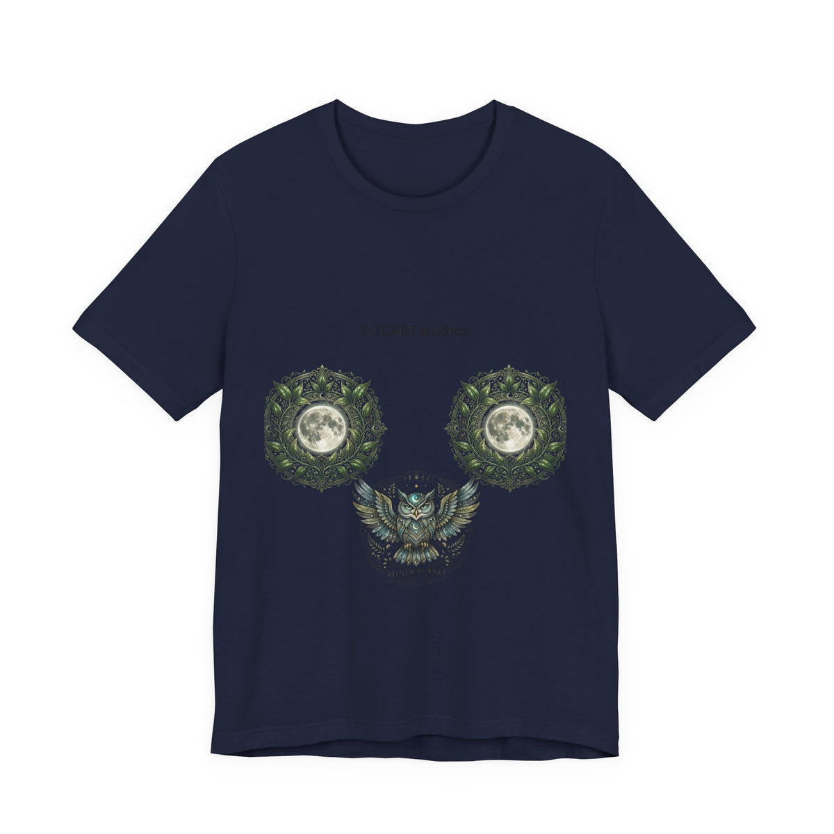 Eagle Crest Tee — LUCAARTstudios Floral Moon Graphic T-Shirt