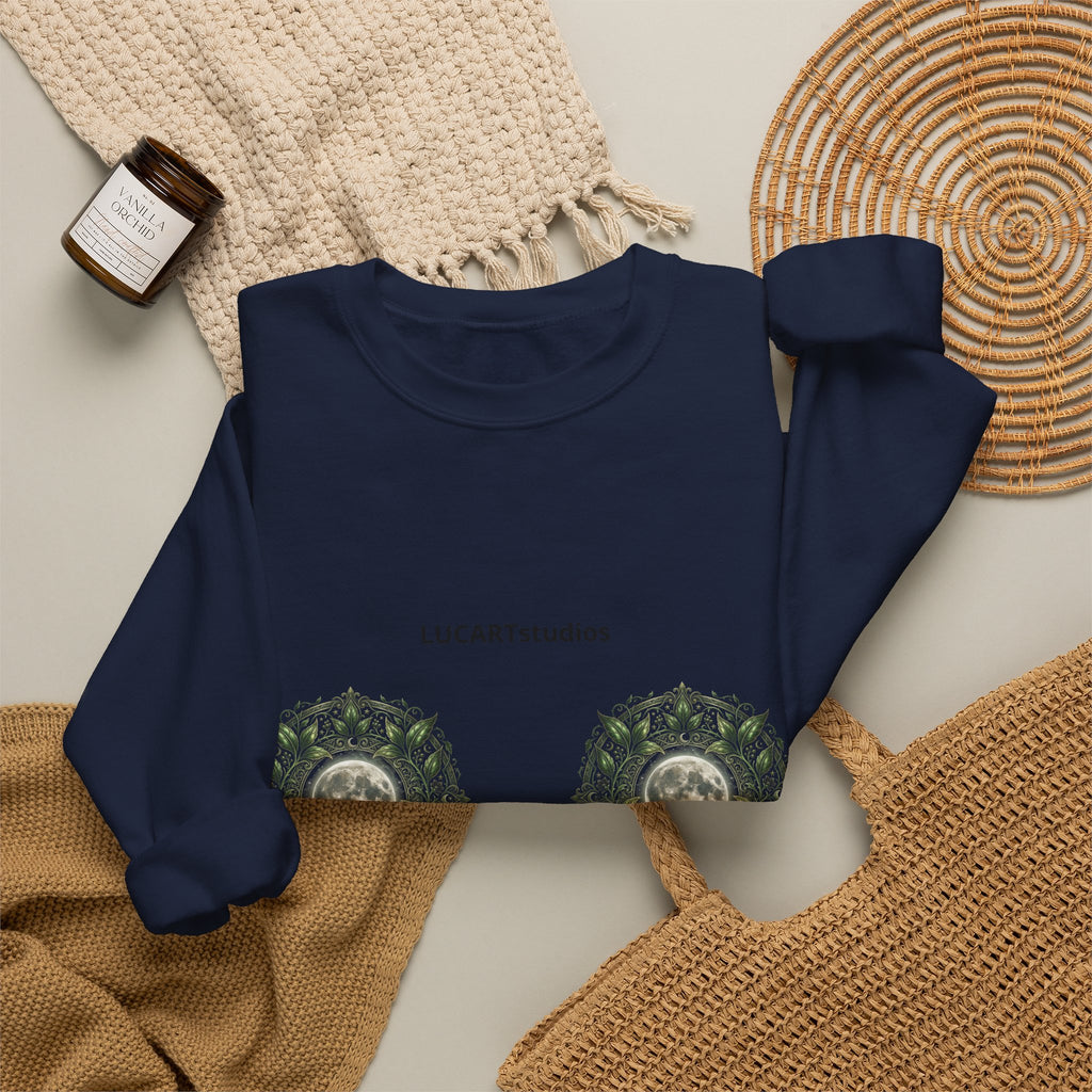 Mystic Owl Medallion Crewneck Sweatshirt