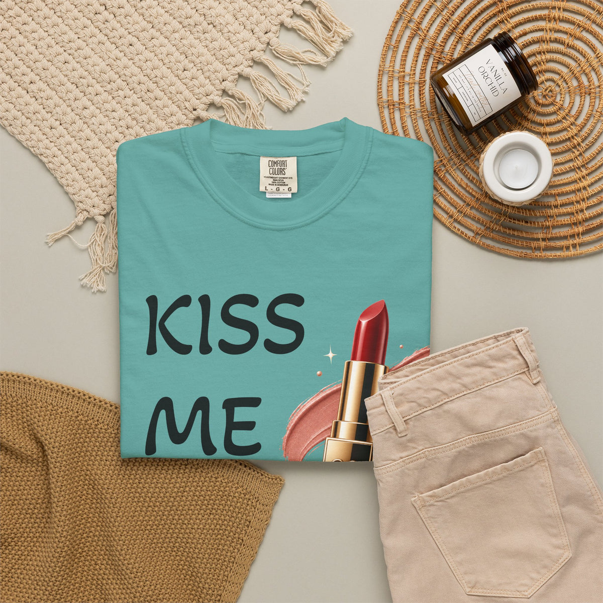 Kiss Me Baby Lipstick T-Shirt