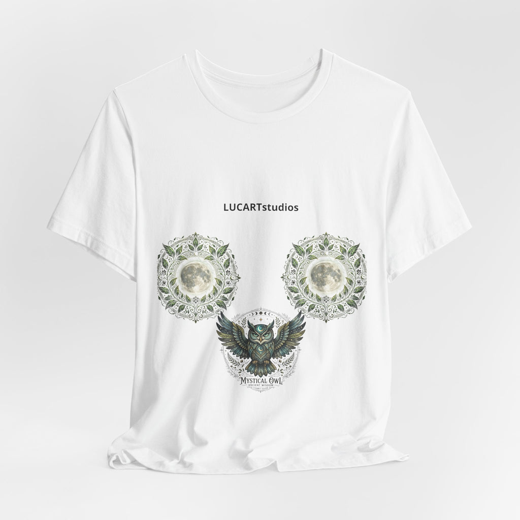 Eagle Crest Tee — LUCAARTstudios Floral Moon Graphic T-Shirt