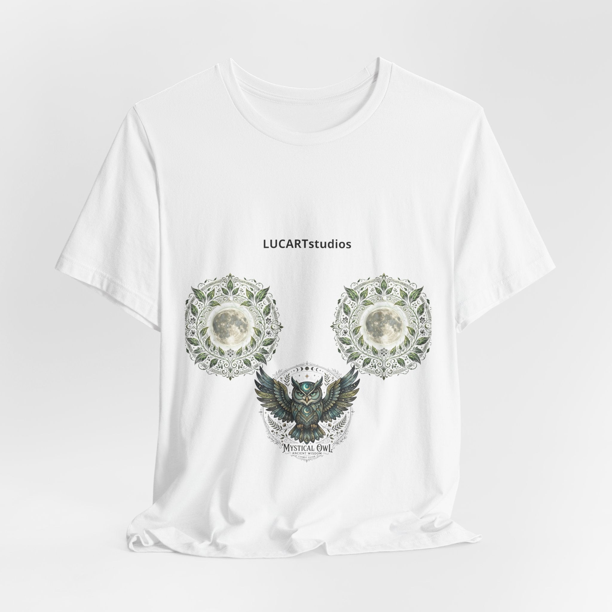 Eagle Crest Tee — LUCAARTstudios Floral Moon Graphic T-Shirt