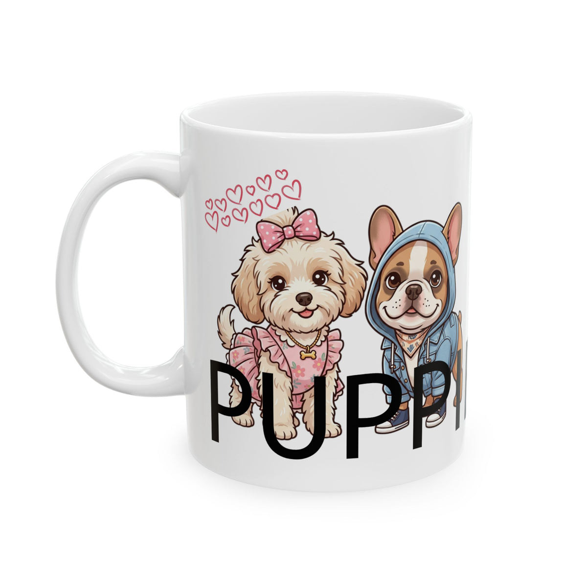 Poodle Love Ceramic Mug