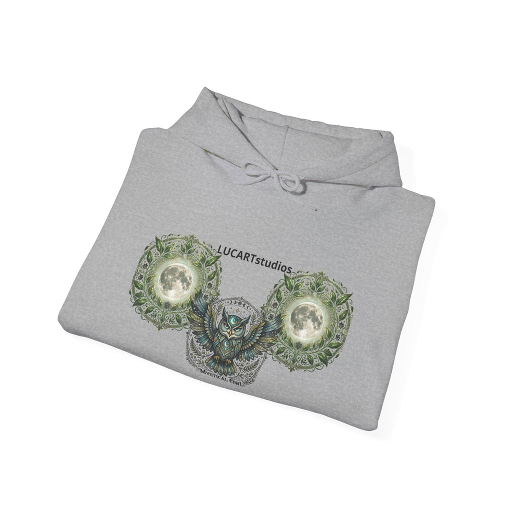 Skull & Wings Hoodie – Botanical Dollar Skull Graphic Sweatshirt